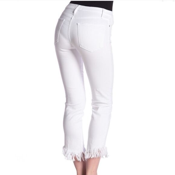 FRAME DENIM LE HIGH STRAIGHT FRAYED SIZE 26 EUC - Picture 2 of 5